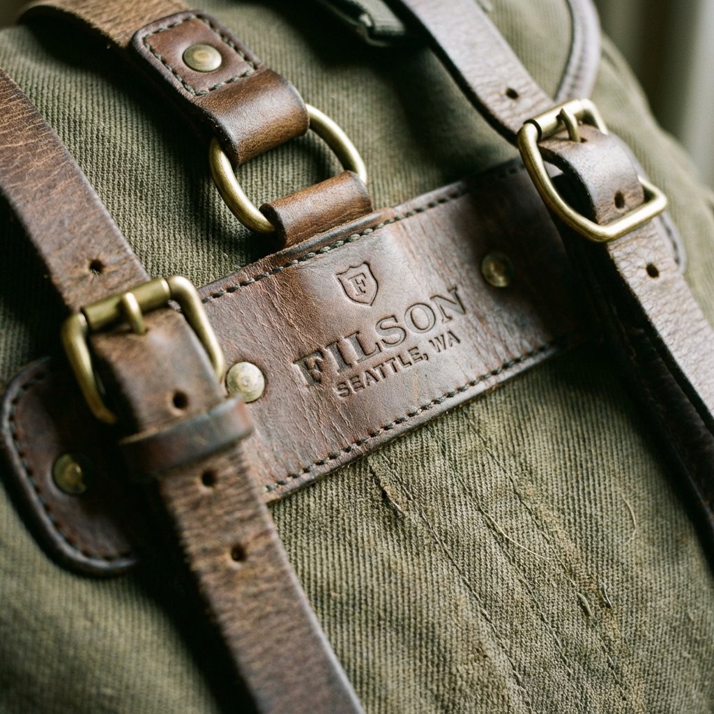 Rugged Twill Medium Duffle Bag view 3