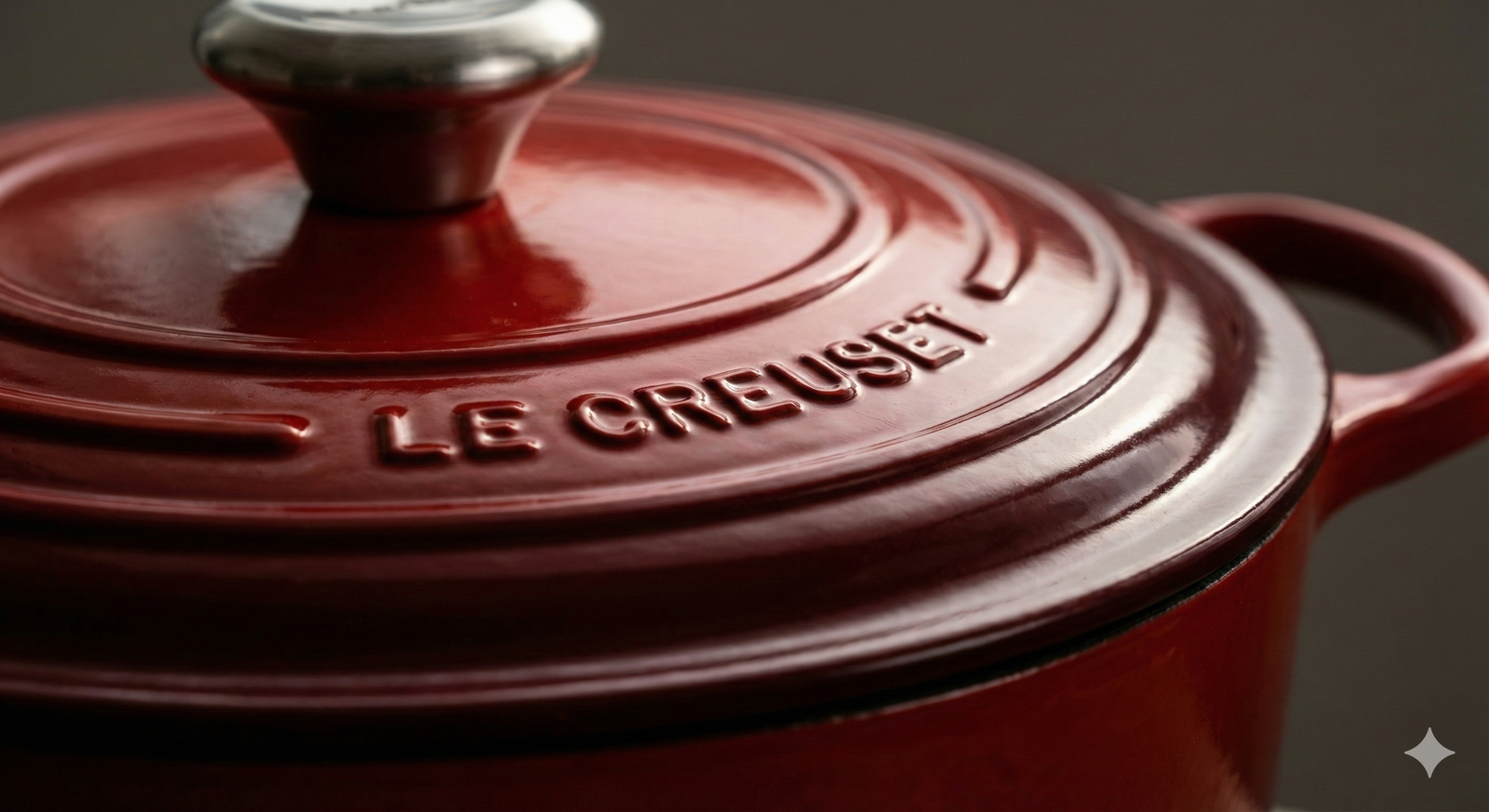 Signature Enameled Cast Iron Round Dutch Oven 7.25 qt view 3